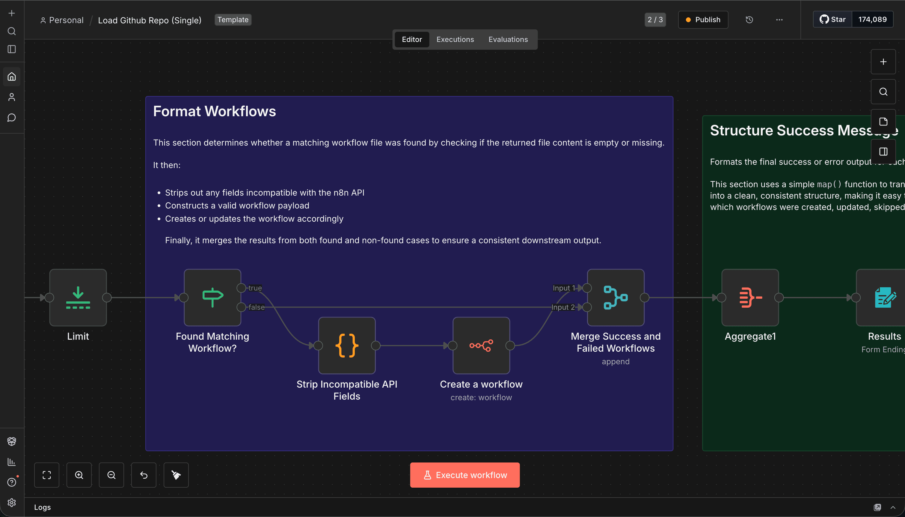 Format workflows to be compatible with n8n